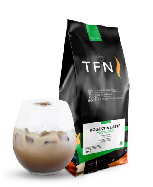 TFN Frappe Houjicha Latte