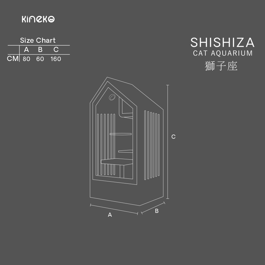 SHISHIZA Cat Aquarium