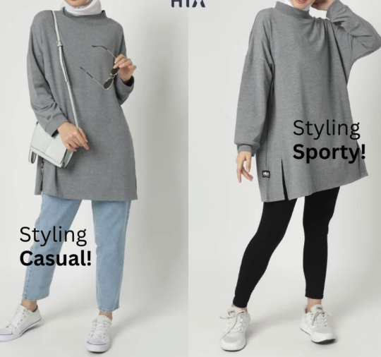 Hidup Ini Anugerah HIA Everywear Daleeya Oversized Top