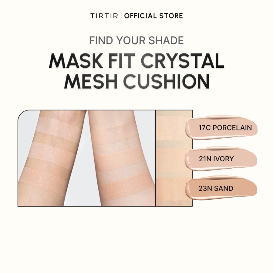 TIRTIR TIRTIR Mask Fit Crystal Mesh Cushion SPF 50+ PA++++ 17C Porcelain