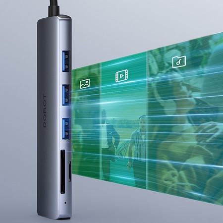 ROBOT USB-C Hub HT360