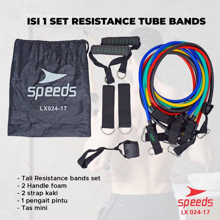 SPEEDS Resistance Tube 11 In 1 5