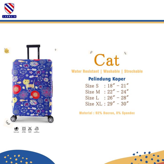 Lanwain London Sarung Pelindung Koper 4