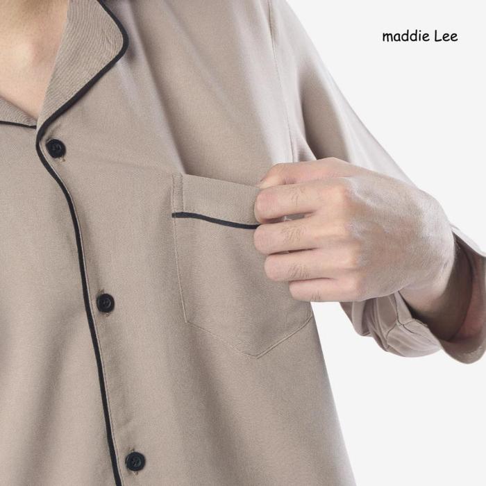  Maddie Lee Piyama Abian Polos