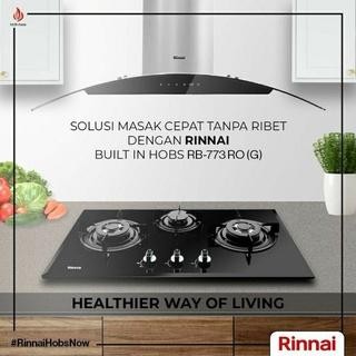 Rinnai Indonesia Rinnai Kompor Tanam Gas  RB-773RO (G)