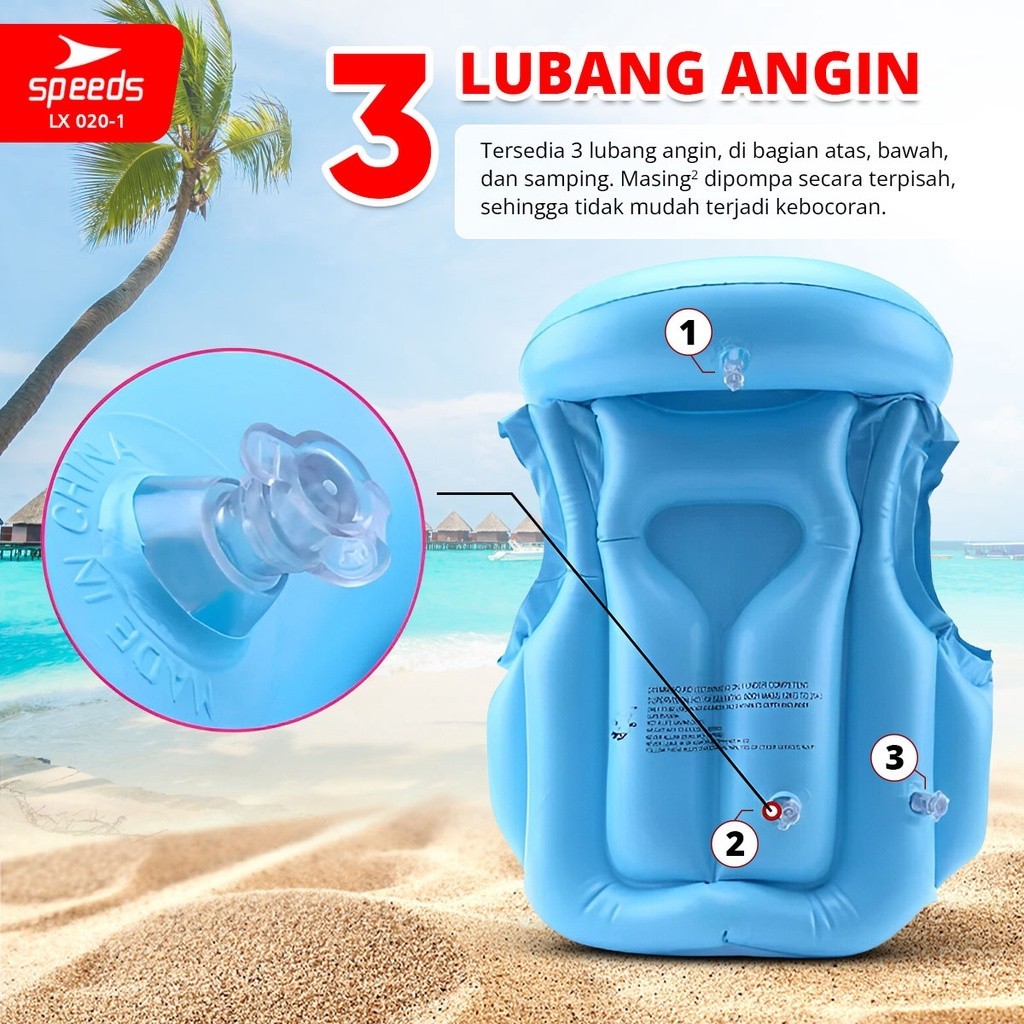 SPEEDS SPEEDS Pelampung Rompi Renang   020-1