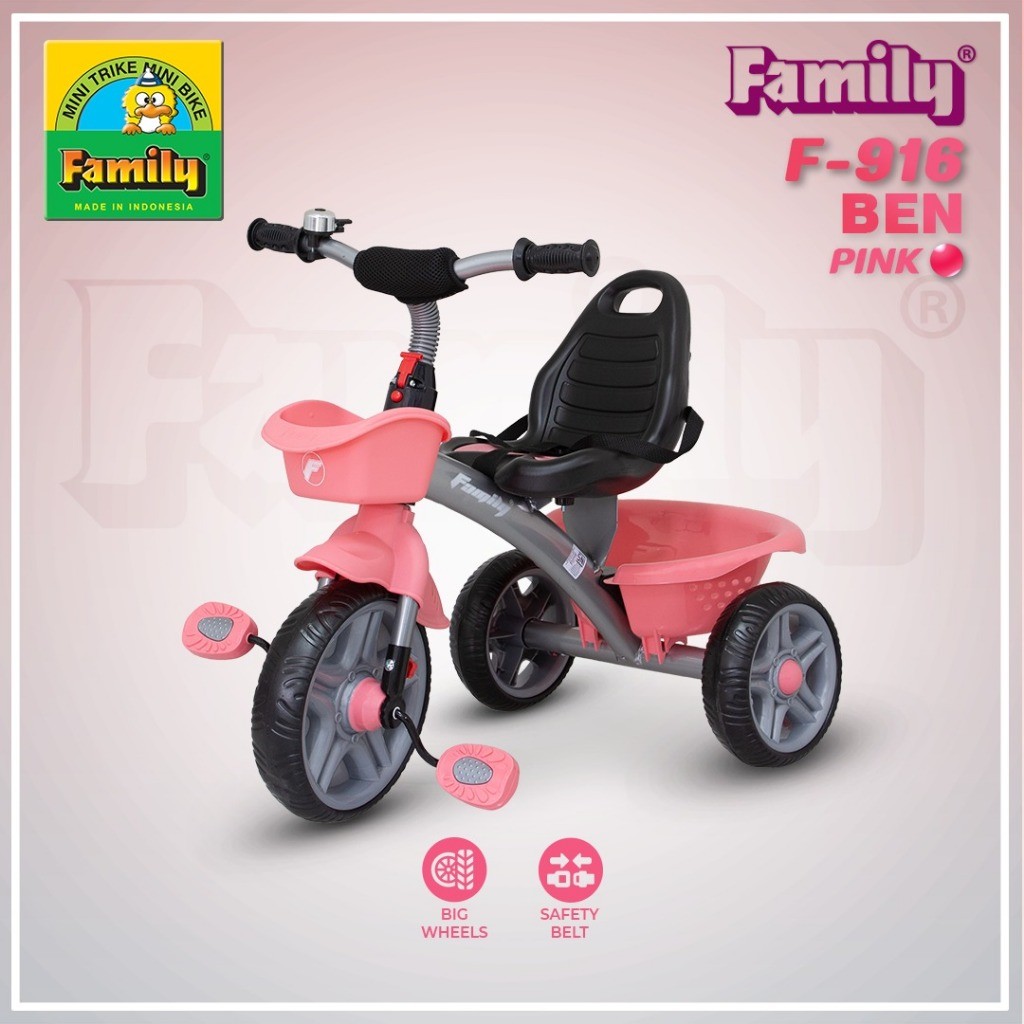 Jakarta Tunggal Citra Family Sepeda Roda Tiga  F-916 BEN