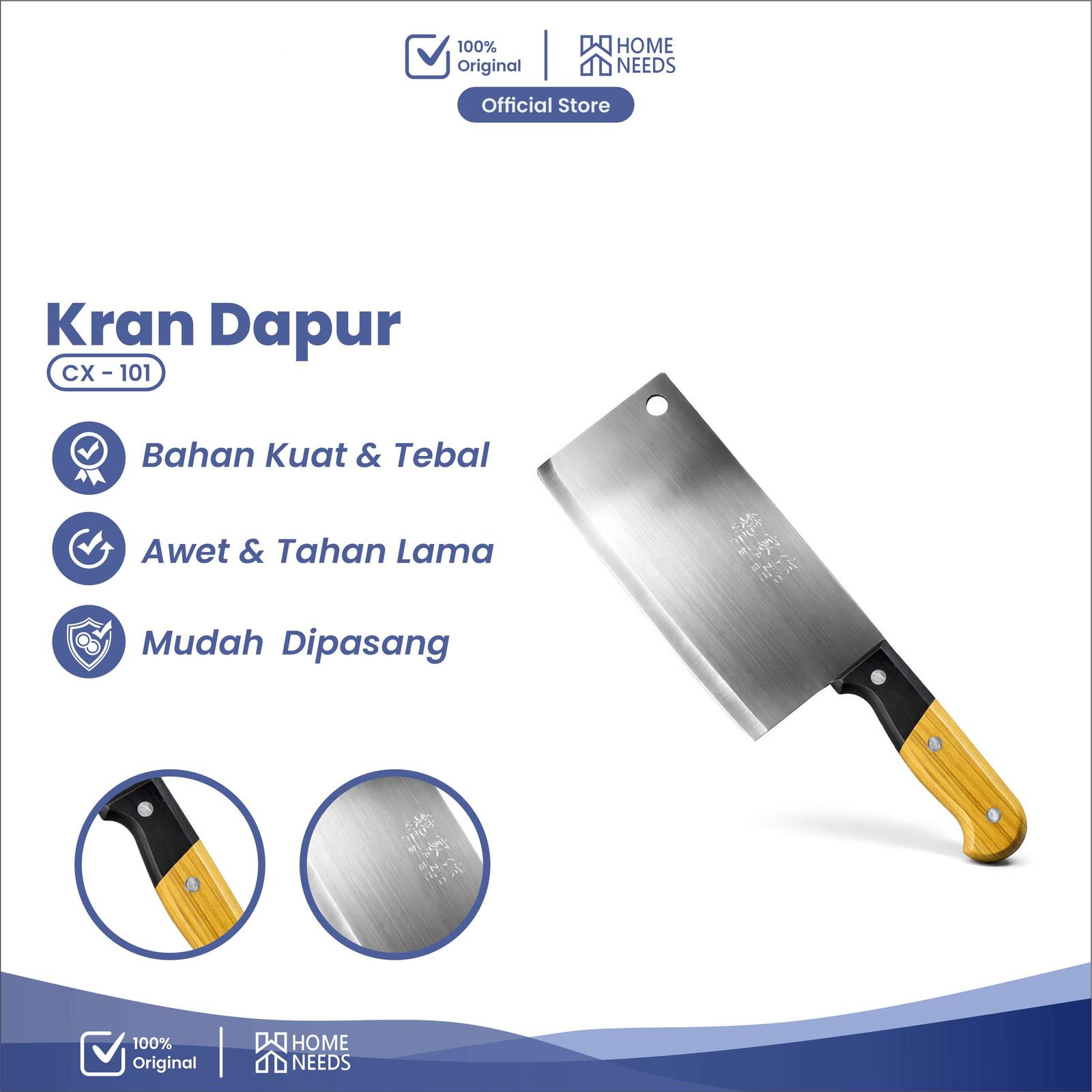 Homeneeds Pisau Daging Cincang 5