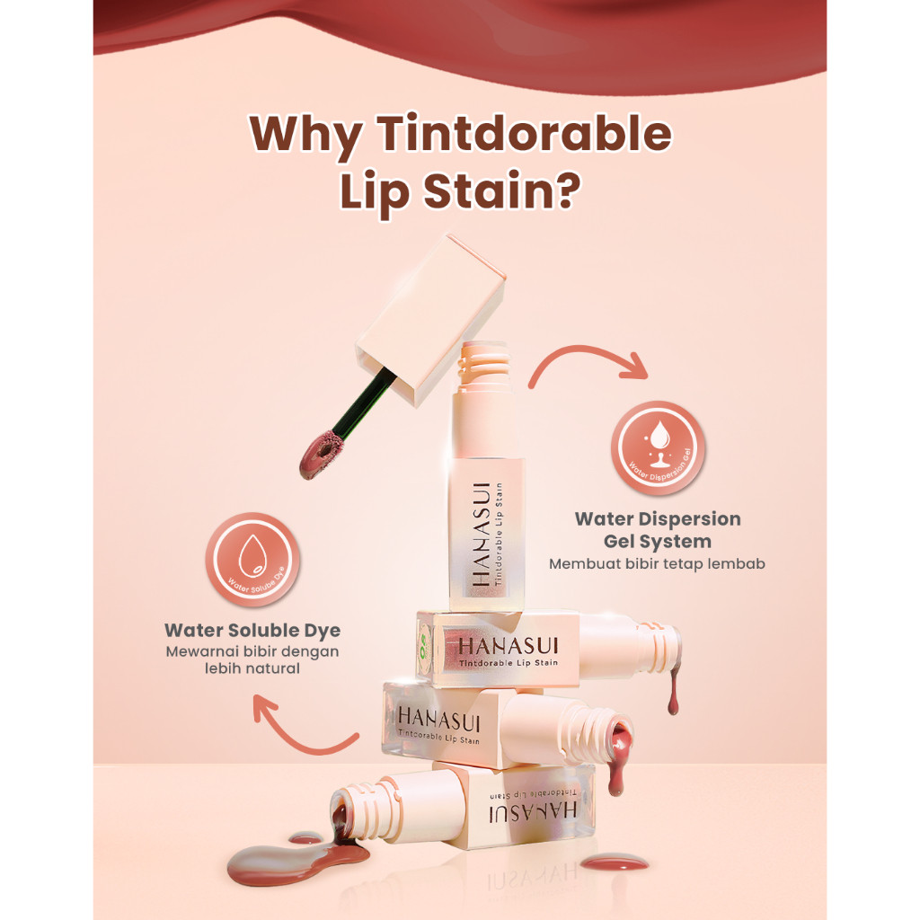 Eka Jaya Internasional Hanasui Tintdorable Lip Stain