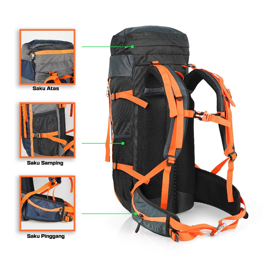 Zarventure Zarventure Degier Tas Carrier 45 Liter