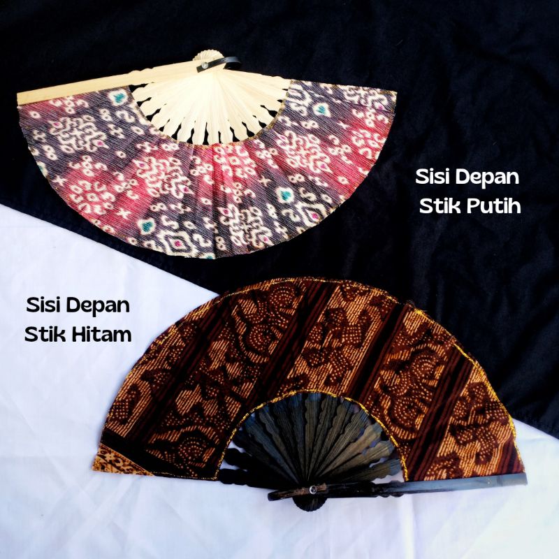 Craft Dewata Kipas Batik Khas Bali 33 cm