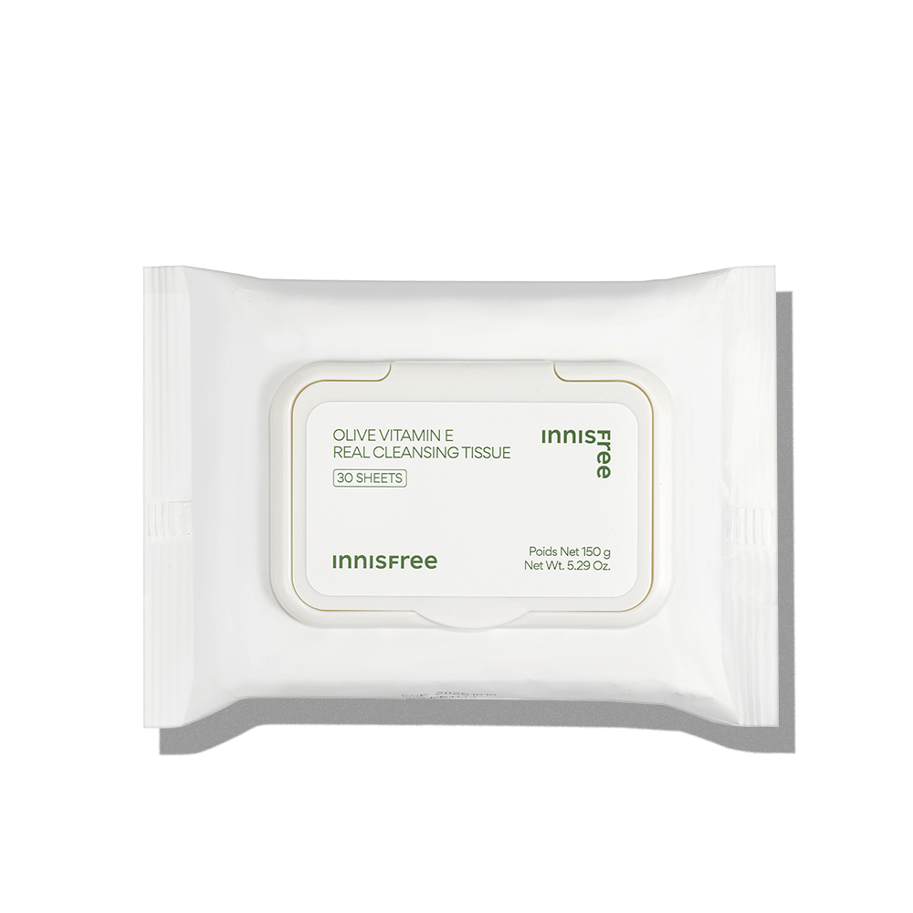 Innisfree ｜ Olive Vitamin E Real Cleansing Tissue