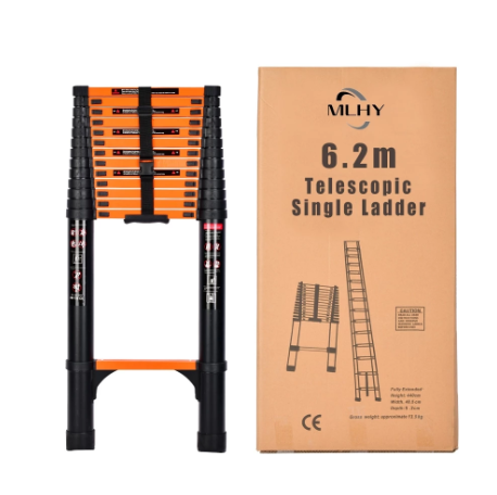 MLHY Single Telescopic Ladder 6.2M