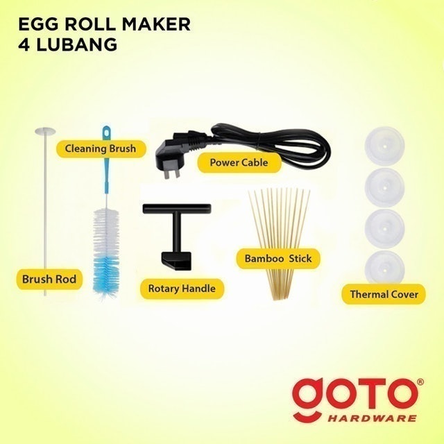 Goto Pro 4 Hole Egg Roll Maker