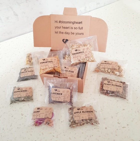 Teasane Teh Bunga Sample - French Rose