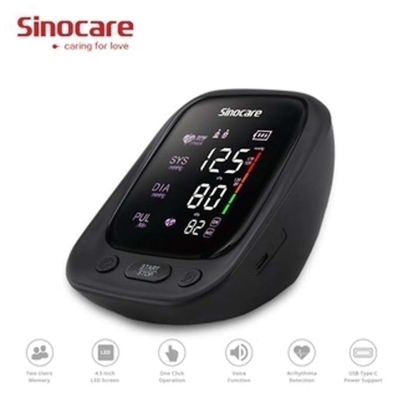LED Automatic Upper Arm Blood Pressure Monitor 2