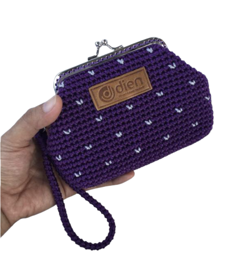 Dien Handmade Dompet Rajut Nilon