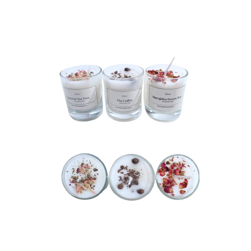 Natural Scented Candle / Lilin Aromaterapi Gelas