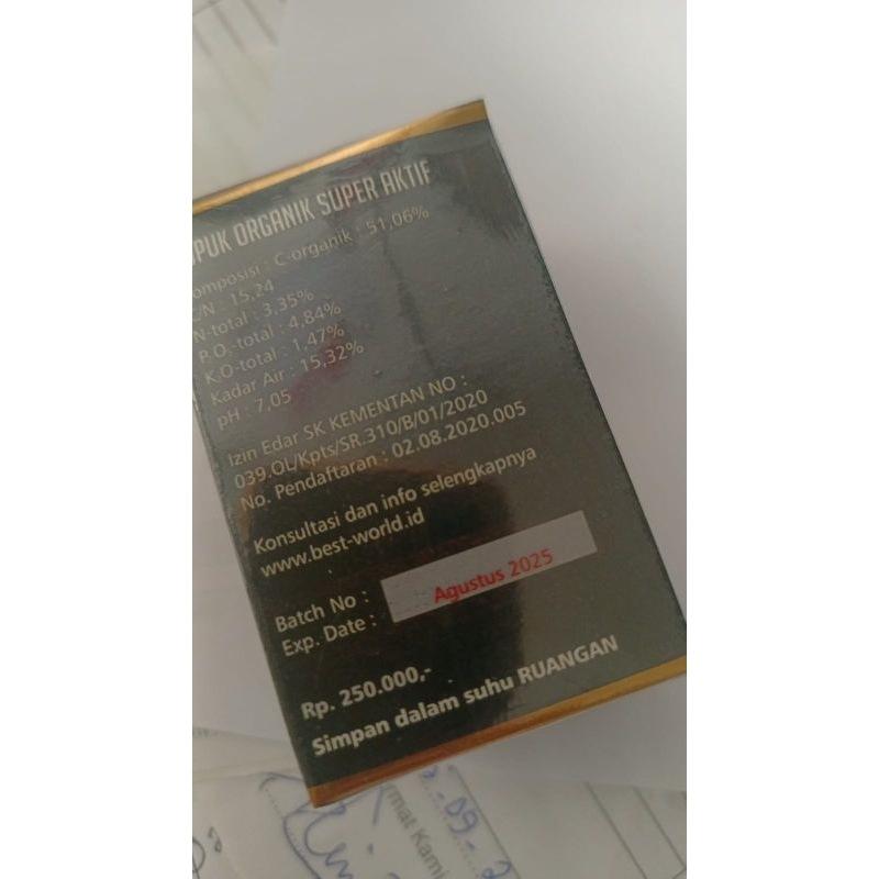 Eco Farming Pupuk Organik Super Aktif (Original)