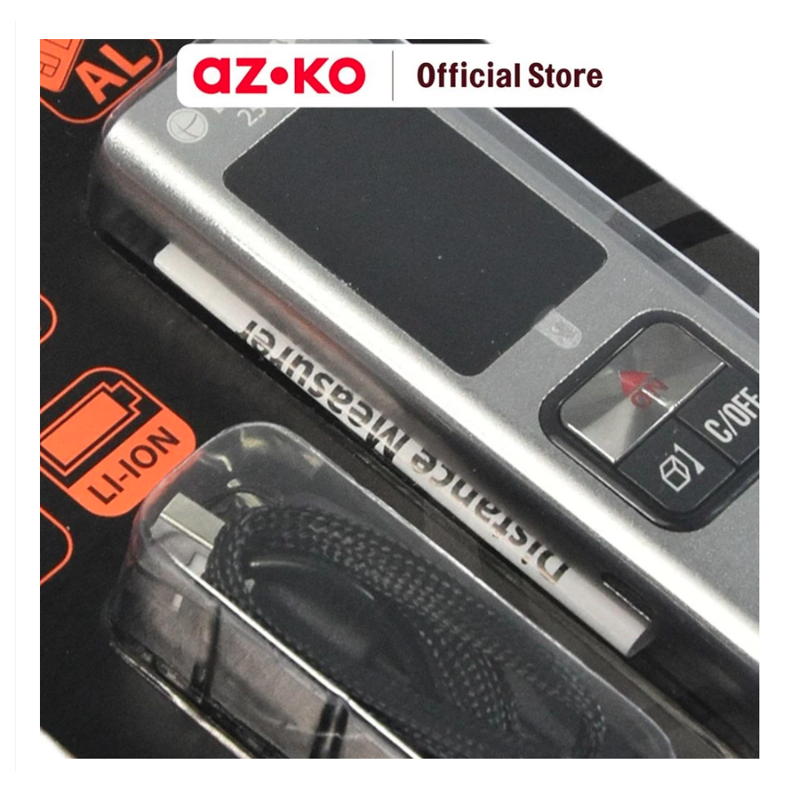 Aspirasi Hidup Indonesia AZKO Tactix Meteran Laser Digital 40 Meter 