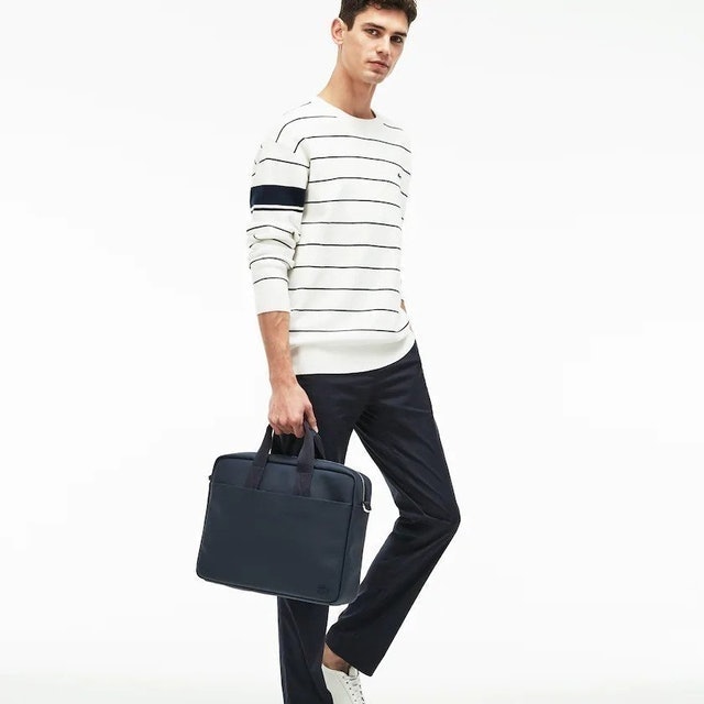 Men's Classic Petit Piqué Computer Bag 4