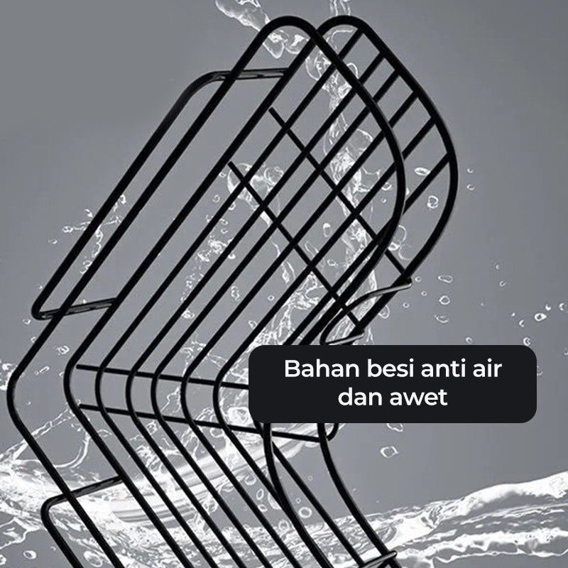 Dejavu Rak Sudut Kamar Mandi Hitam 3