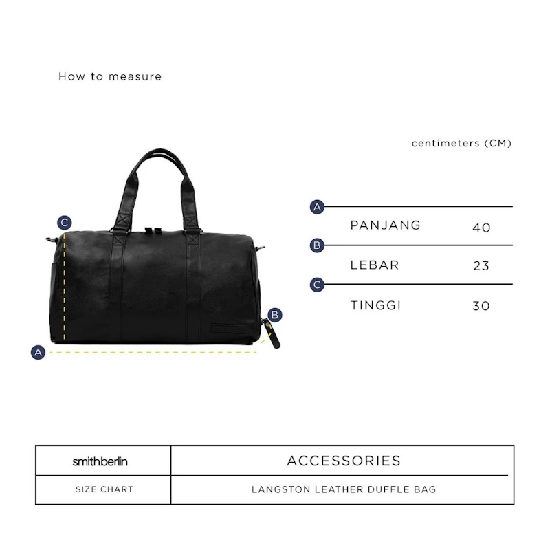 Smith Berlin Langston Leather Duffle Bag 5