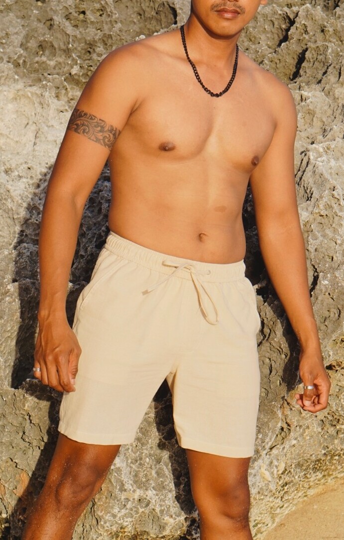 Semesta Pantai Abadi Beachwell Celana Pendek Canggu Series Cream