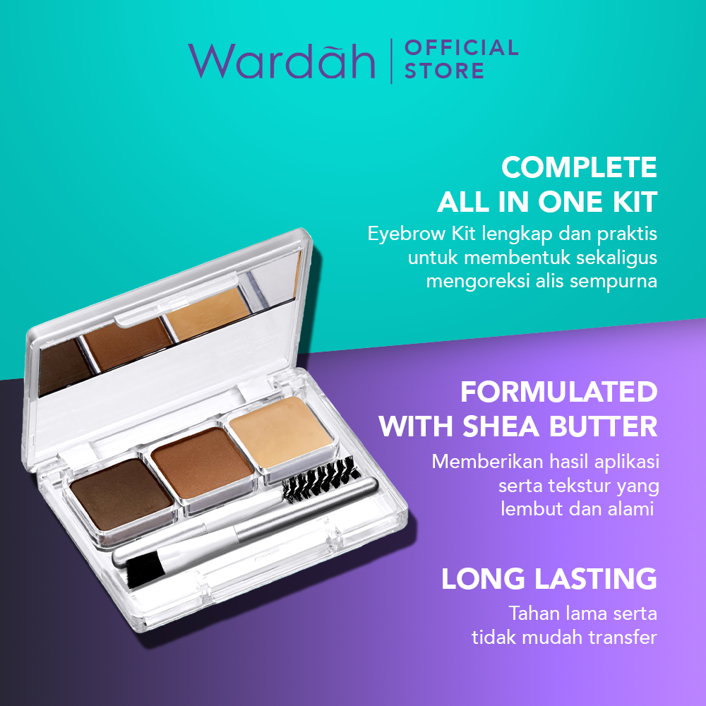 Wardah EyeXpert Eyebrow Kit