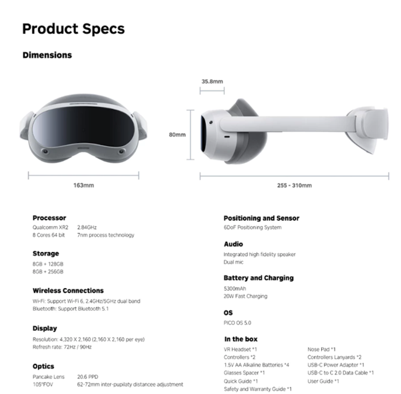 Pico 4 VR Glasses 4