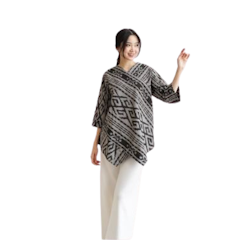 Blouse Songket Ziggy Silang 5 Warna