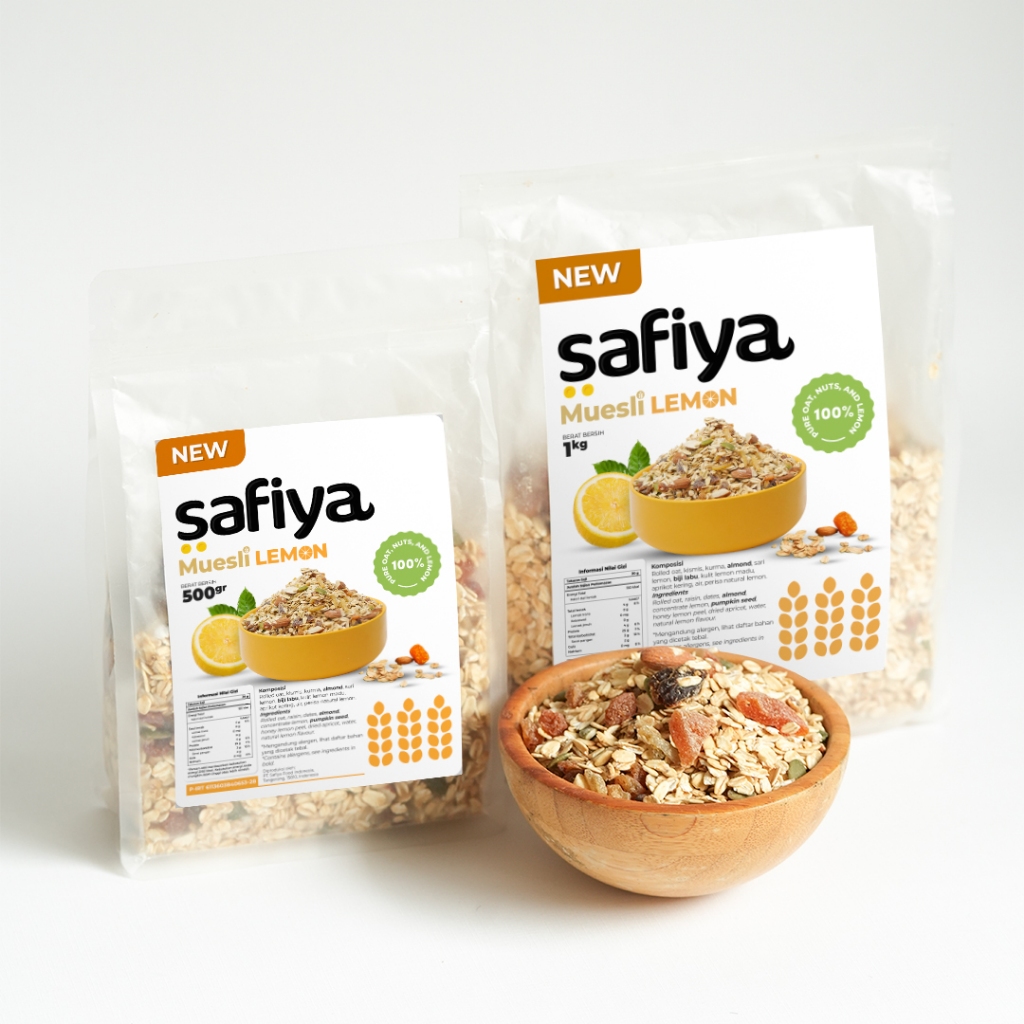 Safiya Food Muesli Lemon