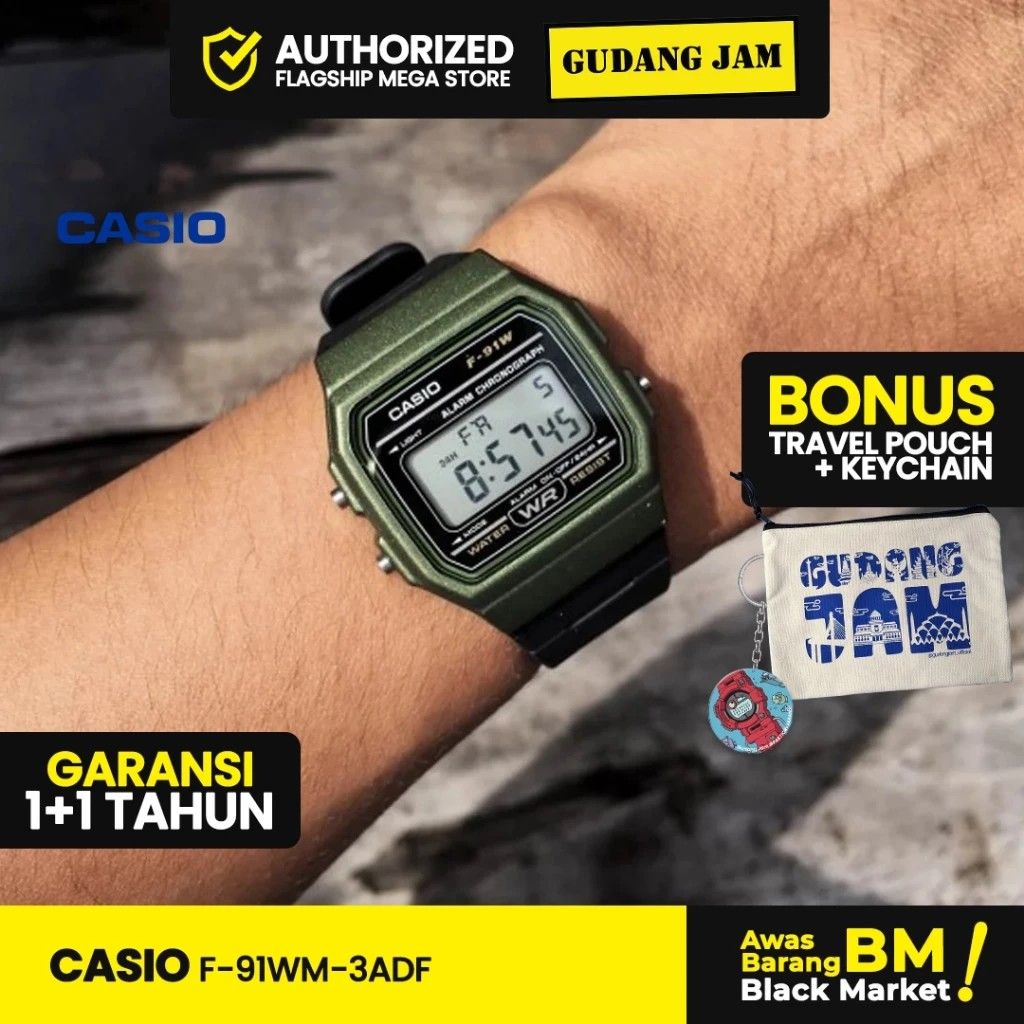 CASIO  CASIO Digital  F-91WM