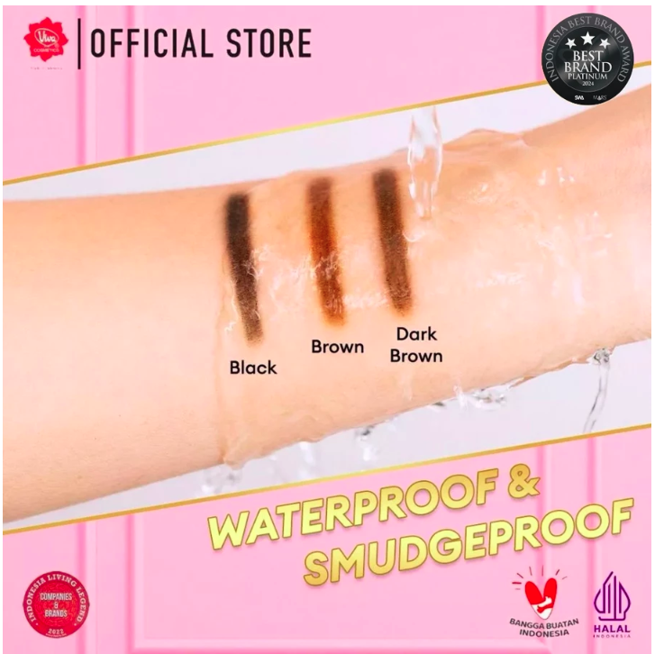 VITAPHARM Viva Queen Eye Brow Pencil Black