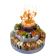 Onelife Foods Chandelier Sushi Birthday Cake 1