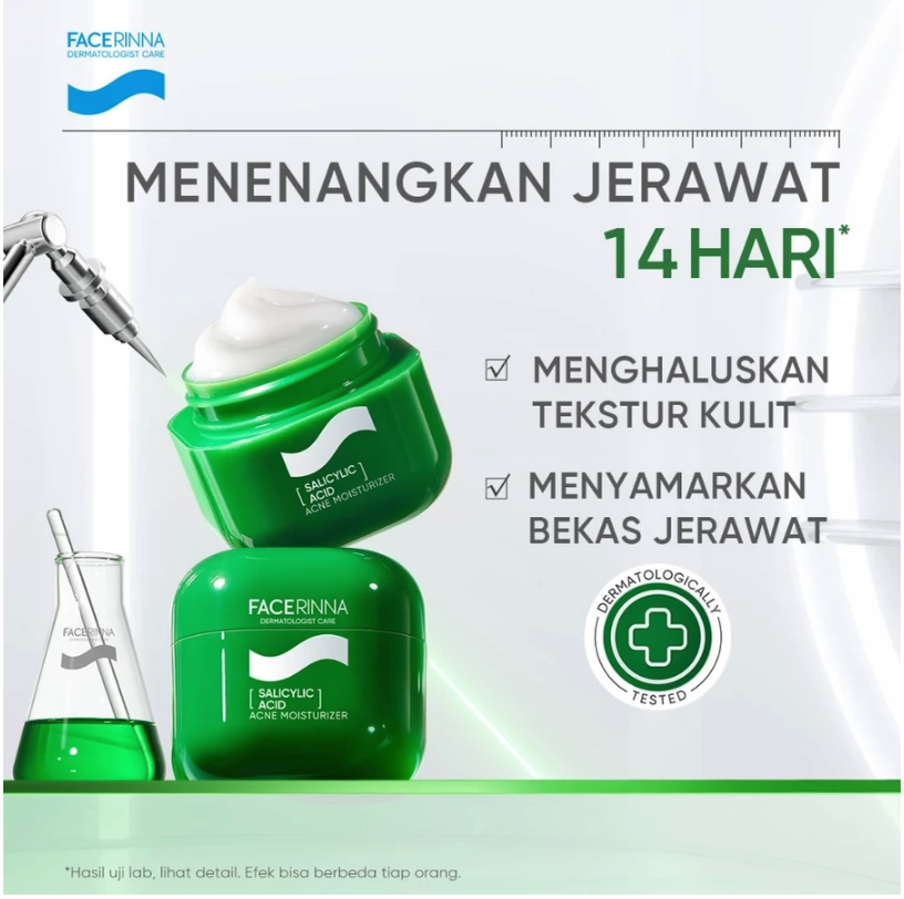  FACERINNA Salicylic Acid Acne Moisturizer