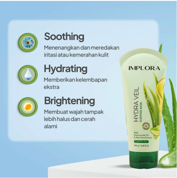 Implora Sukses Abadi Implora Hydra Veil Sleeping Mask