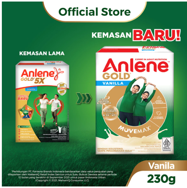 Fonterra Brands Indonesia Anlene™ Gold Vanilla