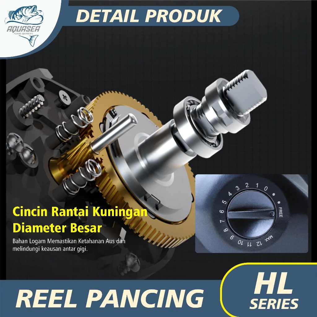 Aquasea Reel HL Casting 2