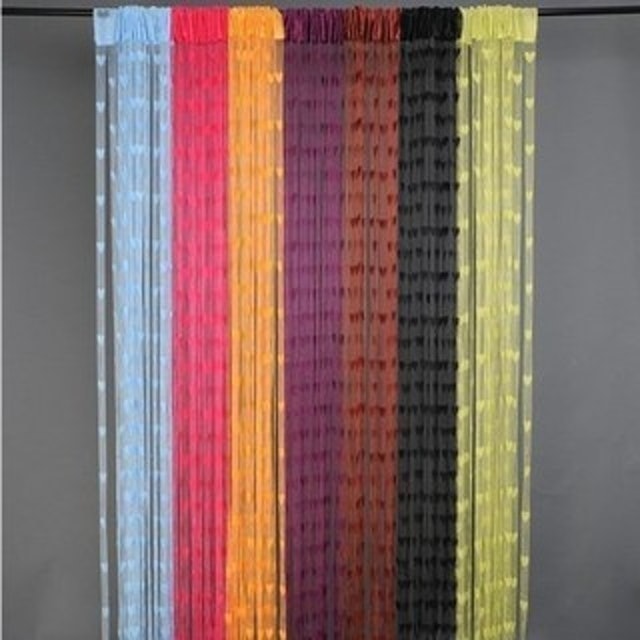 Tirai Benang Motif Love 