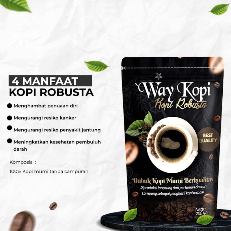 Way Kopi Kopi Robusta/Robusta Lampung 3