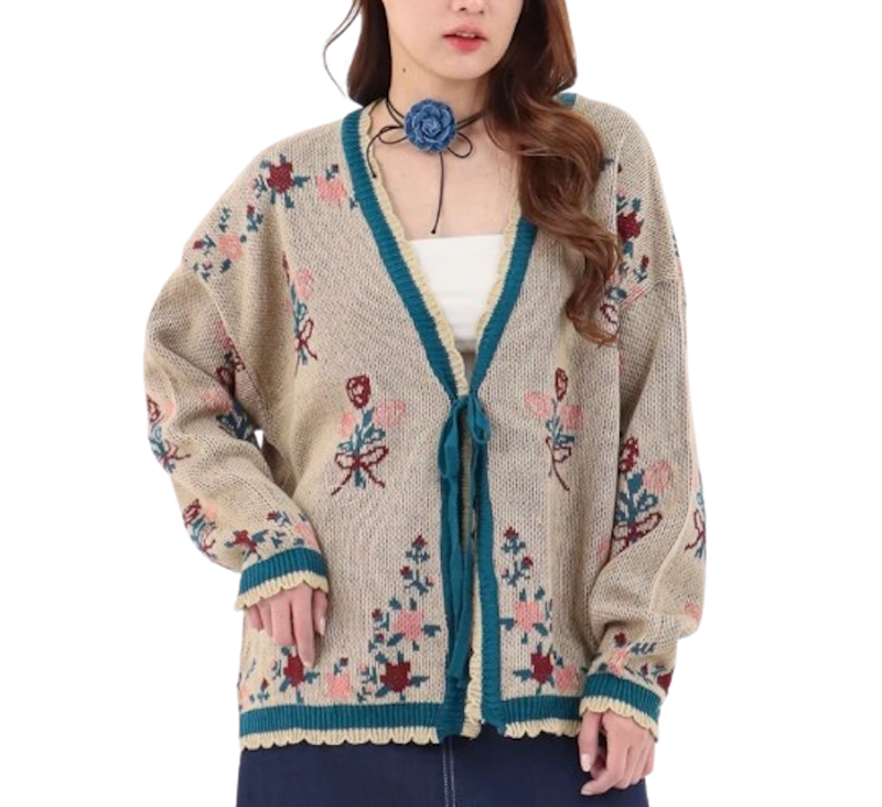 Loony Mosela Oversized Cardi Knit 1