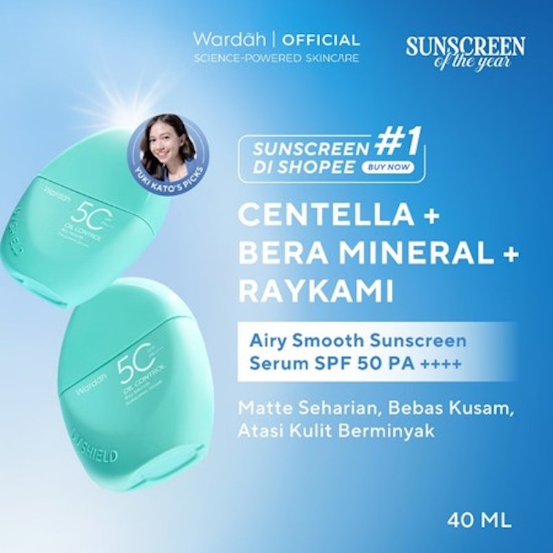 50 SPF PA++++ Oil Control Airy Smooth Sunscreen Serum 2