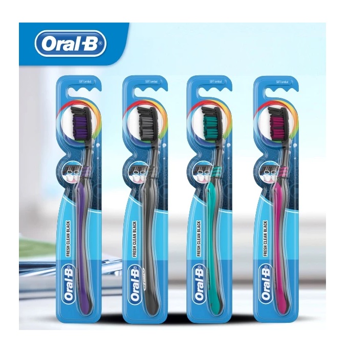 Procter & Gamble Oral-B All Rounder Fresh Clean Black 