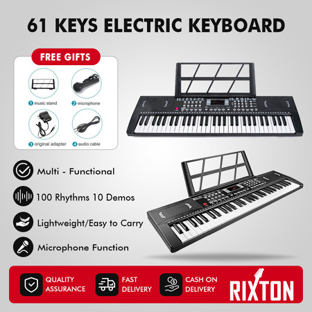 Rixton 61 Keys Electric Keyboard 2