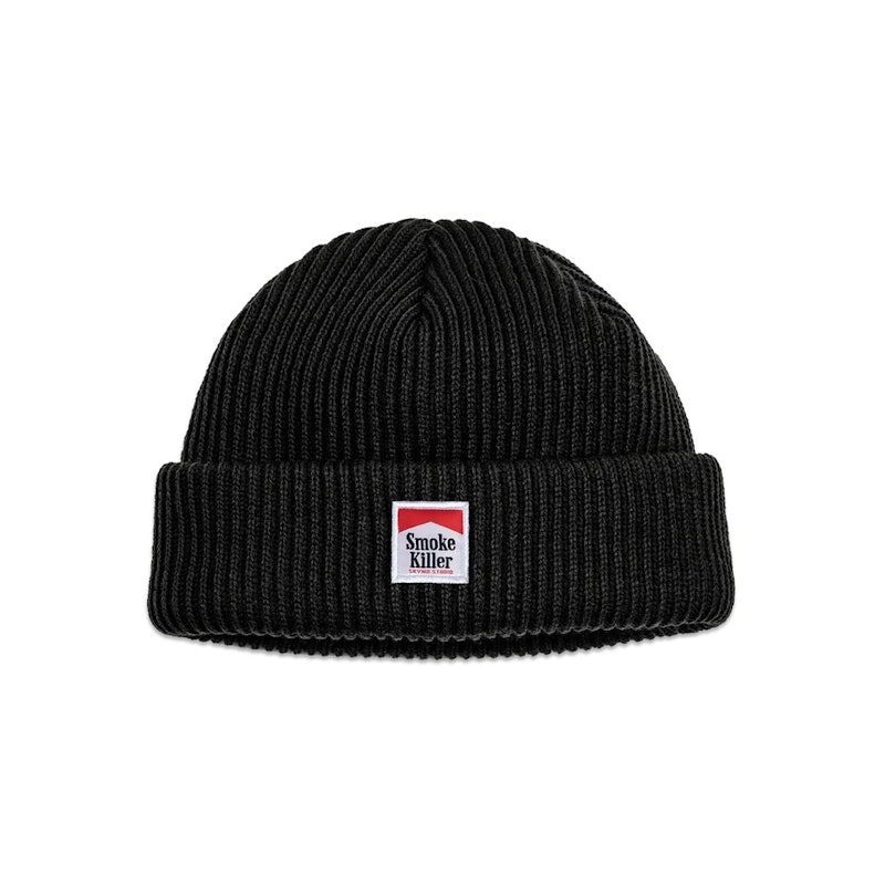 Beanie Hat Smoke Cooper and Black 4