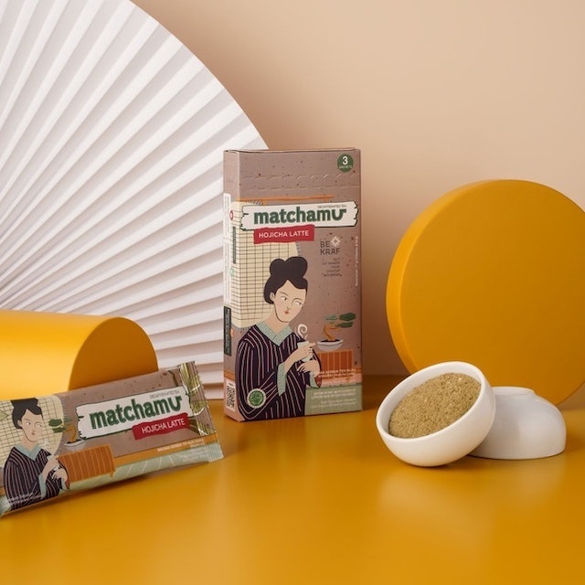 Hojicha Latte Box of 3