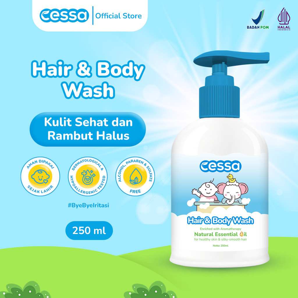 Cessa Health Indonesia Cessa Hair & Body Wash