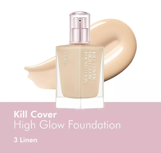 CLIO CLIO Kill Cover High Glow Foundation 3 Linen
