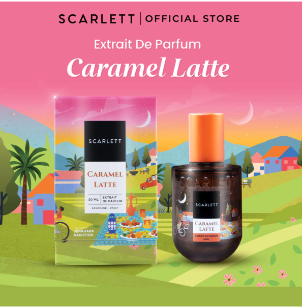Opto Lingkar Sejahtera Scarlett Whitening Extrait De Parfum Caramel Latte 